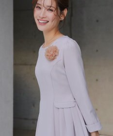 Tiaclasse チュールフラワーコサージュ