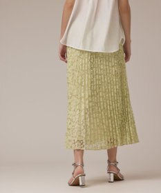 GRACE CONTINENTAL レースプリーツスカート