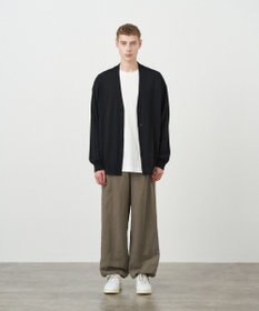 ATON WOOL WASHI | オーバーサイズカーディガン - UNISEX