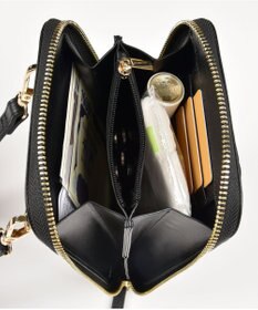 LA BAGAGERIE 【レザー×ステッチ】スマホポシェット