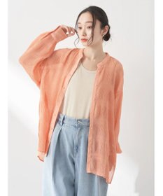 earth music&ecology クシュクシュシアーシャツ