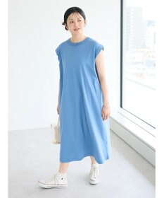 CRAFT STANDARD BOUTIQUE 接触冷感機能性フレンチスリーブワンピース