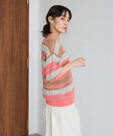 CRAFT STANDARD BOUTIQUE マルチカラーファンシーニットプルオーバー