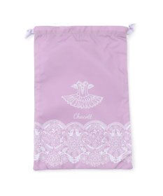 Chacott レース柄メッシュ巾着M