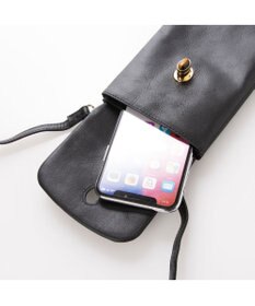 UNBILLION ペルケ perche ジェムストーンヒネリモバイルショルダー