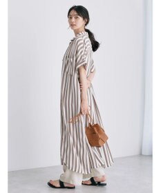 AMERICAN HOLIC 楊柳Ｗポケット開襟ワンピース