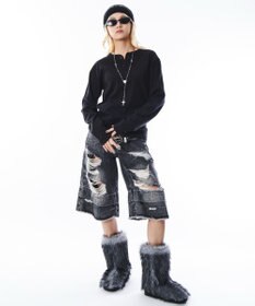 WEGO 【ユニセックス着用ITEM】コンパクトフィットリブヘンリーネックT（LS）