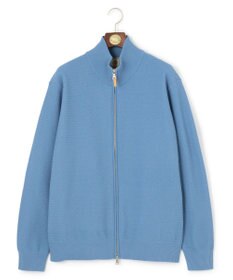 J.PRESS MEN 【KING SIZE】ハイツイストヘリンボン フルジップカーディガン