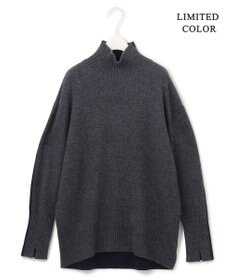 ICB 【新色追加・WEB限定カラーあり】 ソフトカシミヤミックス ハイネックニット