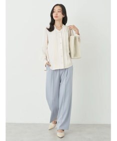 earth music&ecology タックブラウス