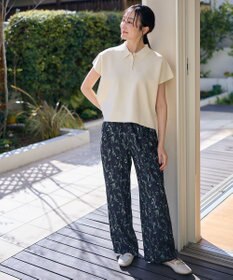 ANY L 【洗濯機可/ウエストゴム】プリントパンツ