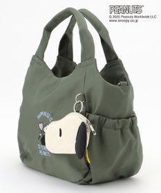 Y'SACCS SNOOPYデザイン　ギャザー2wayミニトート