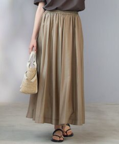 23区 【SLOW/一部店舗限定】エアリーフレア スカート