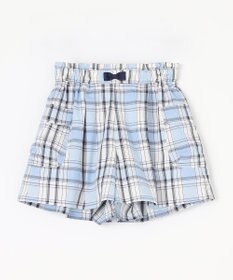 組曲 KIDS 【110-140cm】オーガニックコットンチェック ショートパンツ