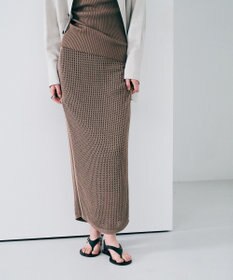 uncrave メッシュニット タイトスカート