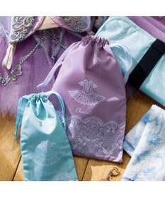 Chacott レース柄メッシュ巾着M