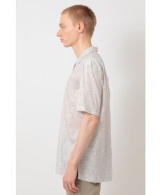 DAKS リバティプリント オープンカラーシャツ