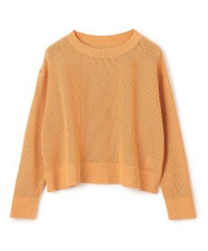 UNFILO L メッシュ クロップドニット