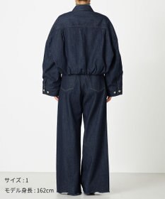 NAVE 【ReNAVE・洗える/中綿】ライトデニム ブルゾン