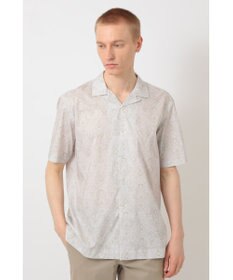 DAKS リバティプリント オープンカラーシャツ