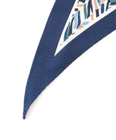 23区 ヘリンボーン プリント スカーフ