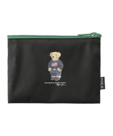 MOONBAT POLO RALPH LAURENRL ポーチ付きレインバッグ ワンポイントポロベア／撥水加工