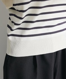 Green Parks 袖フレアフレンチスリーブニットプルオーバー