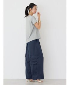 AMERICAN HOLIC 接触冷感ショートスリーブカットプルオーバー