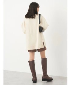 earth music&ecology ＦＬＵＦＦＹハイネックチュニック