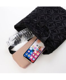 UNBILLION VERYコラボ カシュカシュ cachecache /シフォンモチーフ柄トート