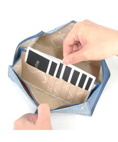 PELLE BORSA ギャルソンウォレット Rainbow Croco レインボークロコ 6101