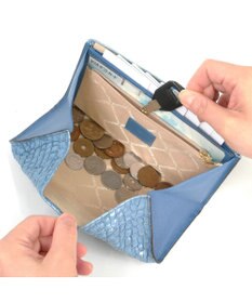 PELLE BORSA ギャルソンウォレット Rainbow Croco レインボークロコ 6101