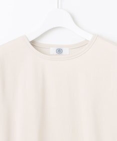 J.PRESS LADIES L プレーティング シャツテール ロングスリーブ Tシャツ