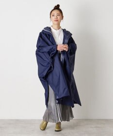 MOONBAT POLO RALPH LAUREN(ポロ ラルフローレン) ポロポニー ポケッタブル レインポンチョ レインコート 無地 フード 収納袋 ロゴ入 レディース