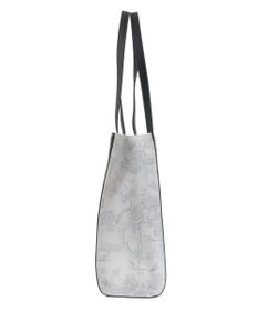 Maison de FLEUR フラワーガーデンプリントスクエアトート