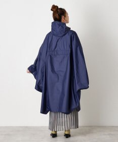 MOONBAT POLO RALPH LAUREN(ポロ ラルフローレン) ポロポニー ポケッタブル レインポンチョ レインコート 無地 フード 収納袋 ロゴ入 レディース