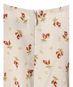 earth music&ecology フロントギャザーフラワーワンピース