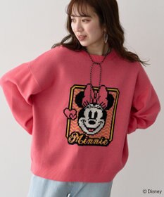 Green Parks ミッキー＆フレンズ／ジャガードニットプルオーバー