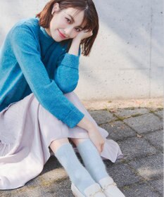 Tiaclasse アンゴラ混ウールソックス