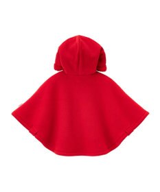 MIKI HOUSE HOT BISCUITS お耳付きボアフリース ダッフルマントギフトセット【BOX付き】