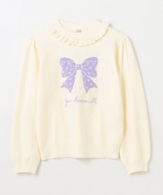 ANY KIDS 首フリルしあわせタッチニット