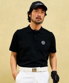 23区GOLF 【MEN】通気性抜群でムレにくい ニットポロシャツ