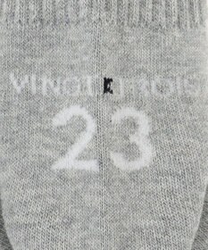 23区GOLF 【MEN】バックロゴ ハーフソックス