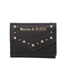 Maison de FLEUR ビジュースタッズプチウォレット