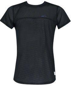 CW-X 【UNISEX】 CW-X ランニングシャツ メッシュ素材 涼しい着ごこち 大穴メッシュ仕様(脇下) スポーツウェア 半袖 3分袖 ユニセックス DLR165 /ワコール