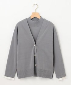 組曲 【2SET・WEB限定】パールボタン配色フリルツイン セット