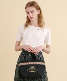 TOCCA 【WEB＆一部店舗限定】POINT OF RIBBON COOLERBAG クーラーバッグ