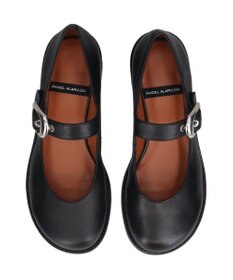 INTER-CHAUSSURES 【ANGEL ALARCON】オブリークトウストラップシューズ