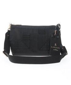 LANVIN en Bleu ミエル パスケース付ショルダーバッグ(ラメ無し)