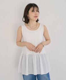 Green Parks 裾フリルタンクトップ